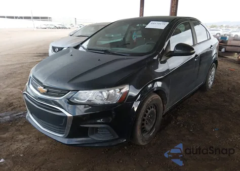 2017 Chevrolet Sonic Ls Auto из США, поврежденный, VIN 1G1JB5SH6H4124771
